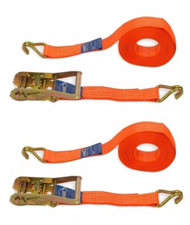 Kit com 2 Cinta de Amarração Com Catraca - 9 Metros Para 3 Toneladas Com Gancho - JST