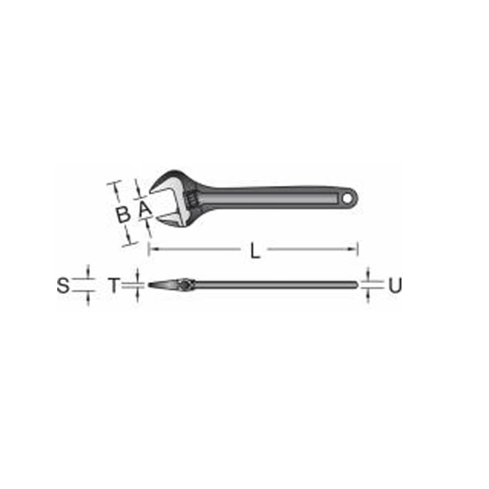 Chave Ajustável 12Pol. - GEDORE-191G-300