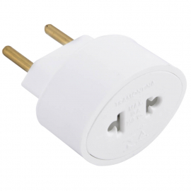 Adaptador 2P Universal Branco 57400/094 10A - Tramontina