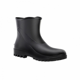 Bota de PVC Preta Cano Curto Capataz - Com Forro - Número 41 - Bracol