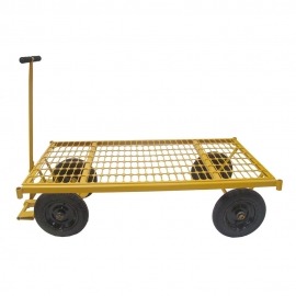 Carro Plataforma Base Grade de Aço - 600 Kg - MP-600G - Lynus