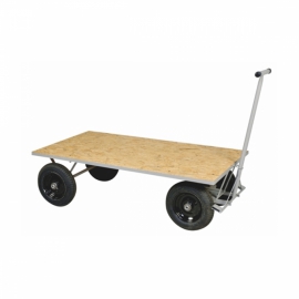 Carro Plataforma Base Madeira - 400 Kg - TM-53 - Marcon