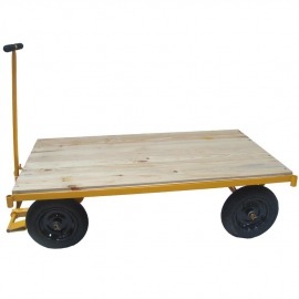 Carro Plataforma Base Madeira - 600 Kg - MP-600 - Lynus