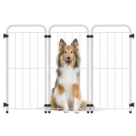 Cercadinho Dobrável Para Cachorro Pet Cães - 75 Cm De Altura -  Branco - 10.919.01 - PETMIX
