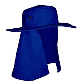 Chapéu Pescador Com Proteção - Azul