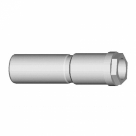 Chave curta, com sextavado macho de 29mm e encaixe de1/2 - Raven