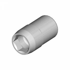 Chave longa, com sextavado de 30mm e encaixe de 3/4 - Raven