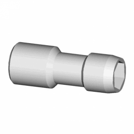 Chave soquete, com sextavado de 13,5mm - Raven