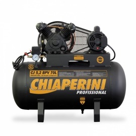 Compressor de Ar 5,2 BPV - 70 Litros - Monofásico - Chiaperini