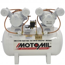 Compressor de Ar Odontológico - CMO - 12/100 - Motomil