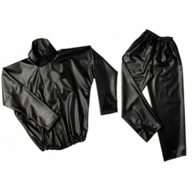 Conjunto Pvc Para Chuva Preto