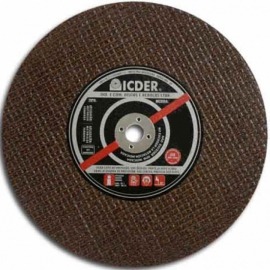 Disco de corte - 12 X 1/8 X 3/4 - 2 Telas - Icder