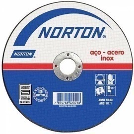 Disco de Corte - 4.1/2 X 7/8 - 2 Telas - BNA 12 - Norton