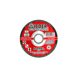 Disco de Corte - 4.1/2 X 7/8 Polegadas - 2 Telas - DEEP CUT - RAO03CO0155 - Icder
