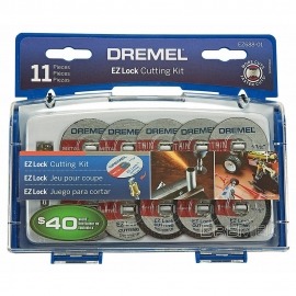 kit De Corte EZ-688 11 Peças  Para Micro Retífica - Dremel