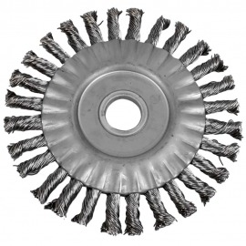 Escova de Aço Rotativa Trançada para Esmerilhadeira 4.1/2