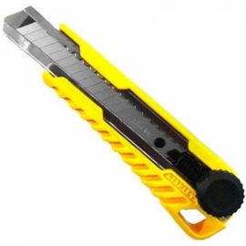 Estilete Retrátil Com Botão Giratório 18mm - STHT10321-840 - Stanley