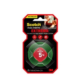 Fita Scotch Fixa Forte Extreme - 24mm x 2m  - 3m