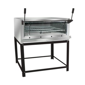 Forno Roma Industrial Inox a Gás - 1,10 Metros - FIRI110 - Venâncio