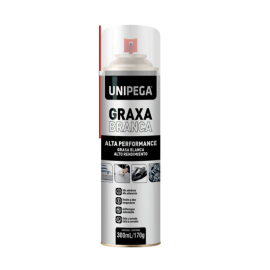 Graxa Spray Branca - 300ml/170g - 5804 - Unipega