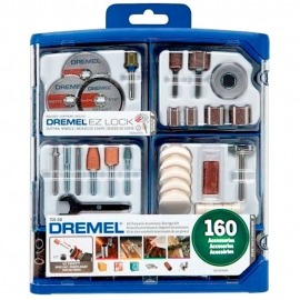 Kit Acessórios Multiuso Profissional - 160 Peças  - Dremel