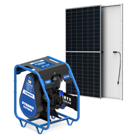 Kit Bomba Dynamic Solar DS-140 com Quadro de Comando + Módulo Solar Helius 550W - Rochfer