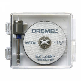 Kit com 1 Mandril e 5 Discos para Metal - EZ406 EZ Lock - Dremel