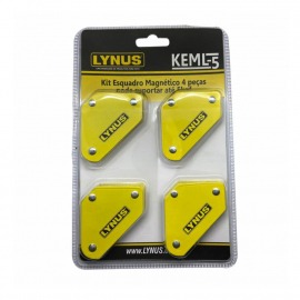 Kit Esquadro Magnético - KEML-5 - Lynus