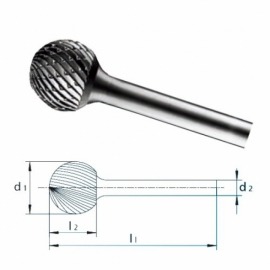 Lima Rotativa Esférica 3.00 mm