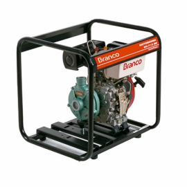 Motobomba diesel BD-715-BR - Partida Manual 4,7cv - Branco