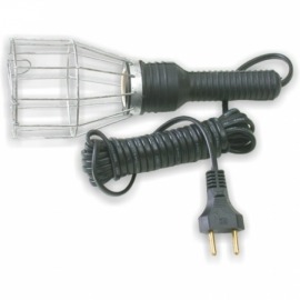 Pendente de luz metálico - 10 metros com pino