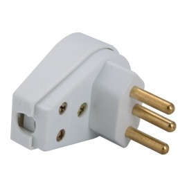 Plug Macho Triangular 3 Pinos