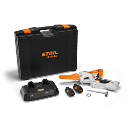 Podador de Arbustos á Bateria - GTA 40 - SET Com Carregador - Com Bateria - 220V  - GA04-011-6923 - Stihl