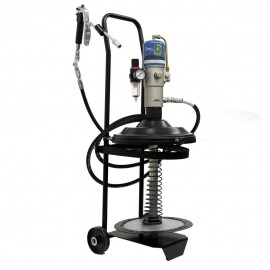 Propulsora pneumática Para Graxa 20kg Com Carrinho - 11030 G4 - Bozza