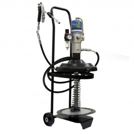 Propulsora pneumática Para Graxa 20kg Com Carrinho - 11030 G4 - Bozza