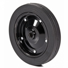 Roda de pneu maciço RPM-403-A - com rolete - Metalpama