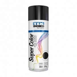 Tinta Spray Preto Brilhante - Tekbond